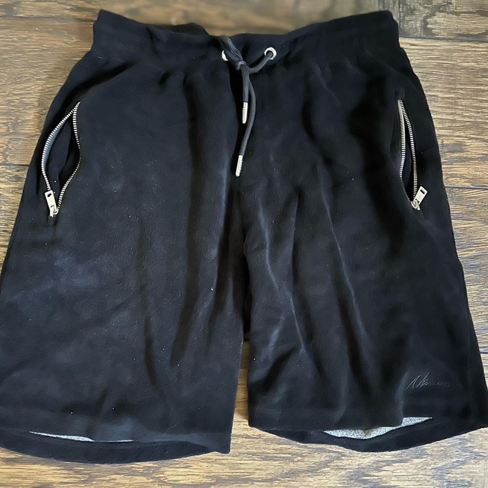 Nimes Black Men's towel Shorts